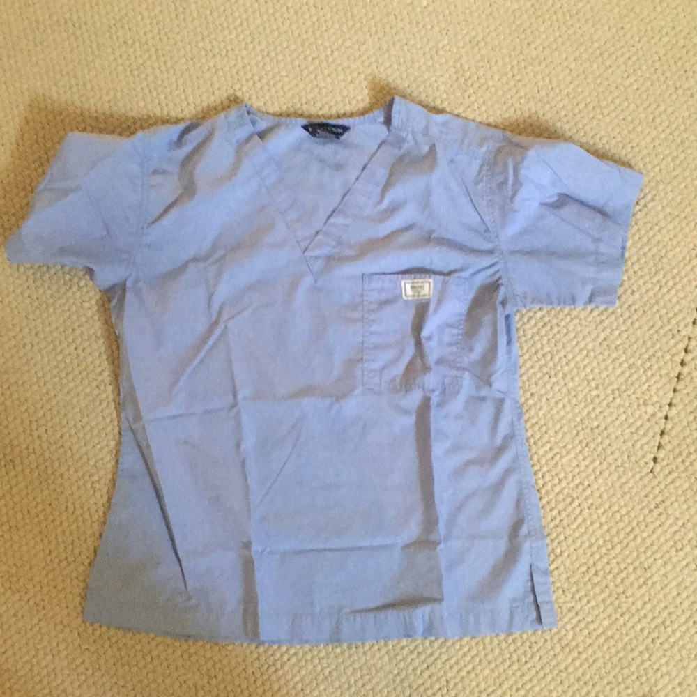 Ceil Blue, Classic Simple Scrub Top